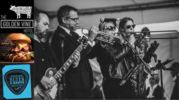 Orange Whip live at The Golden Vine Hotel, Bendigo