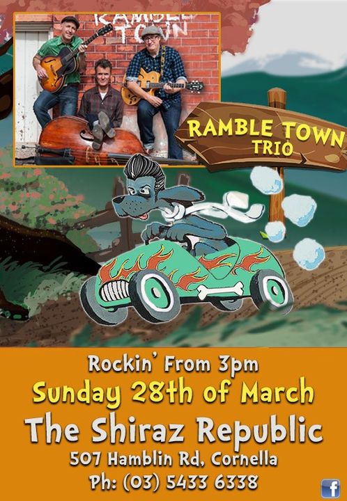 Ramble Town Trio at The Shiraz Republic