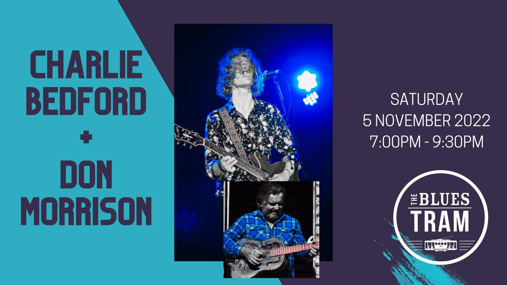 The Blues Tram w/Don Morrison + Charlie Bedford
