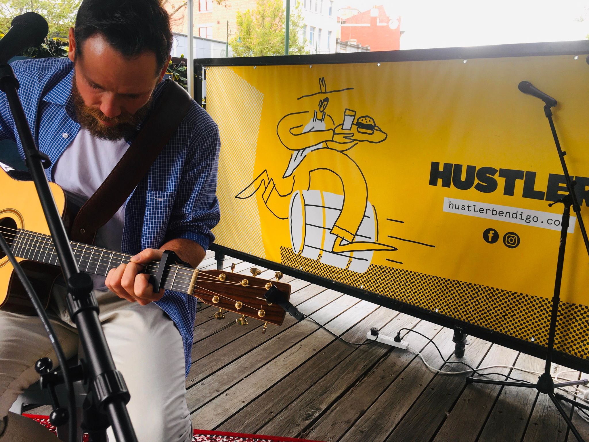 Live Music at Hustler! feat: Nathan Schifferle
