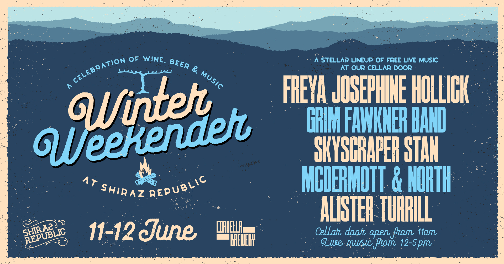 Winter Weekender at Shiraz Republic