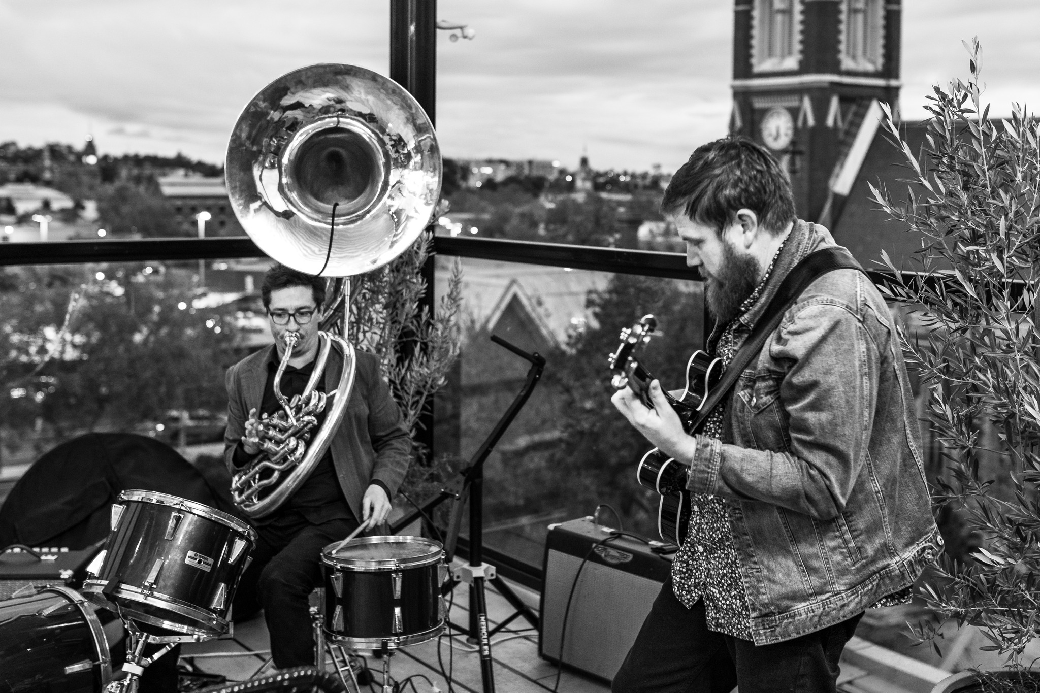 Honk Tank live at Nimbus Rooftop Bar