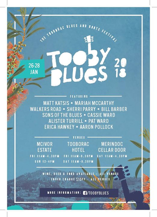 The Tooborac Blues & Roots Festival Bendigo Blues & Roots Music Festival